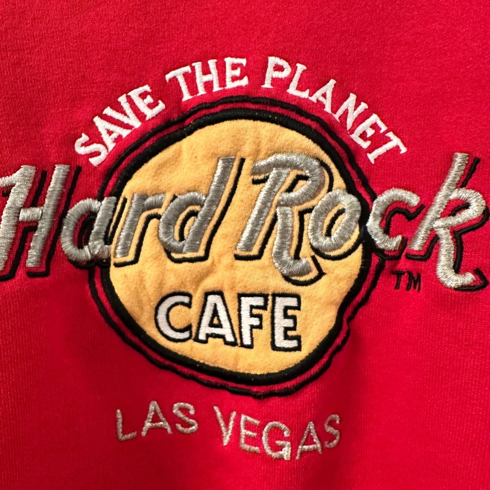 Vintage Hard Rock Cafe Las Vegas Crew Neck Sweatshirt